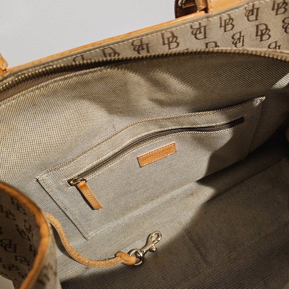 Dooney & Bourke Signature Bag - Tan - Picture 12 of 16